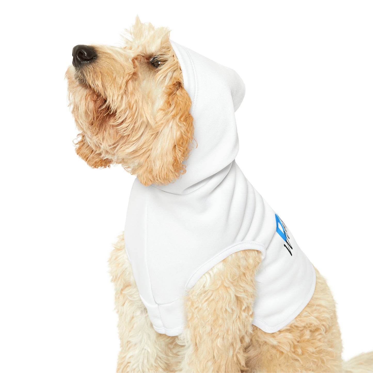 Dad's Wing Woman Dog Hoodie