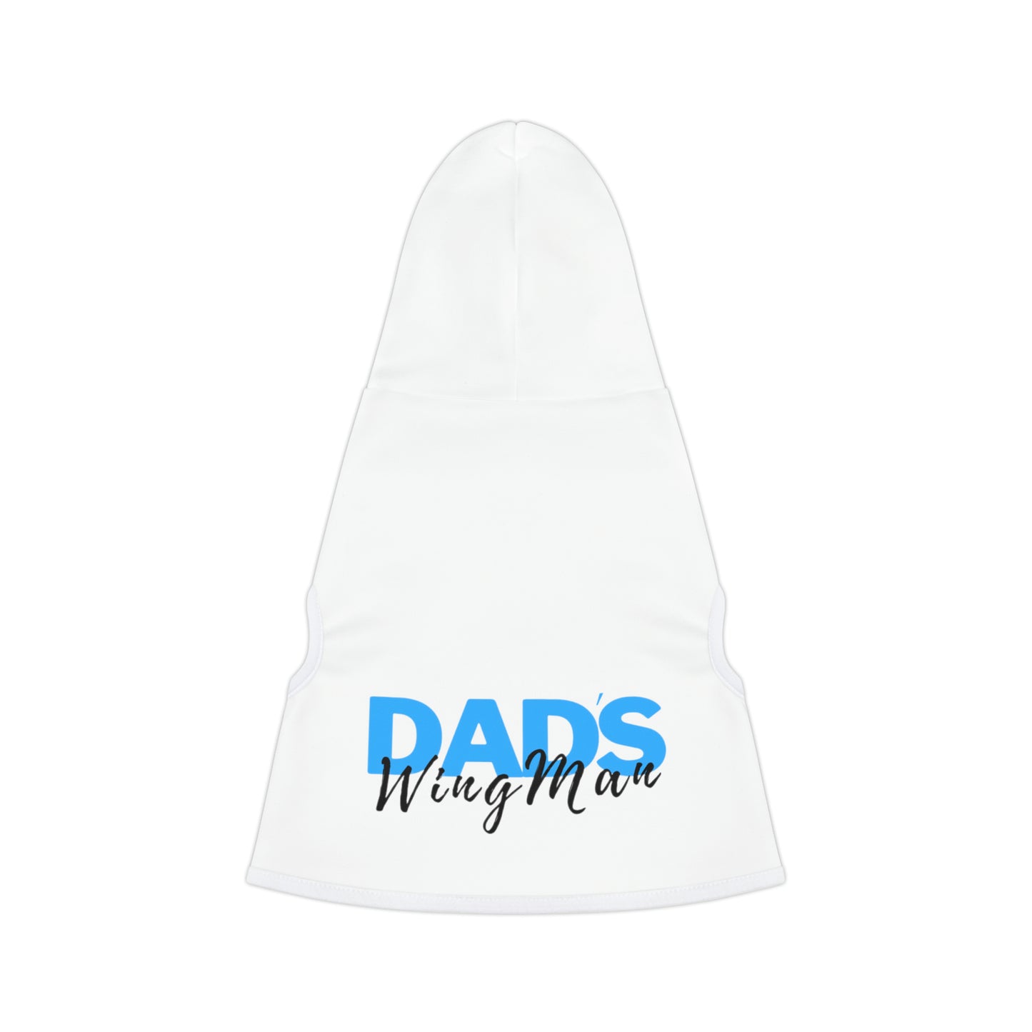 Dad's Wing Man Dog Hoodie