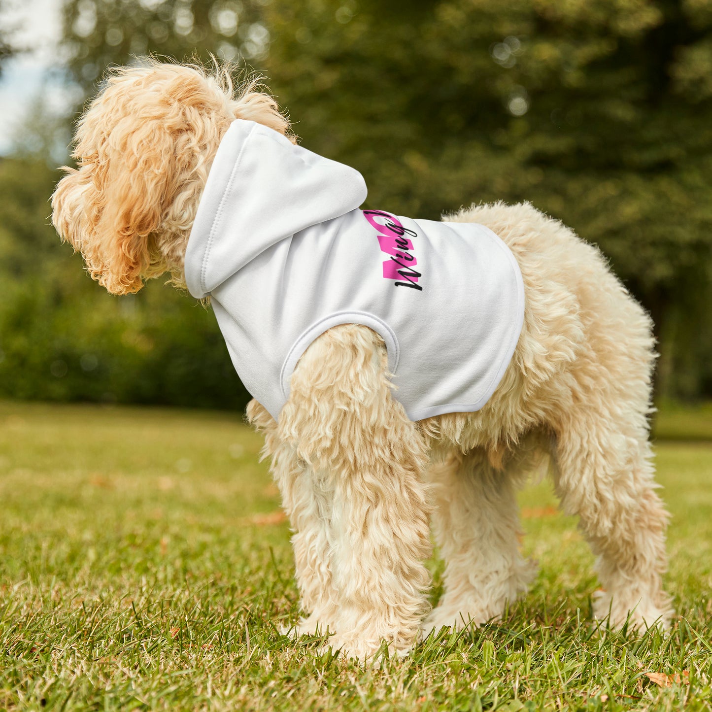 Mom's Wing Woman Dog Hoodie