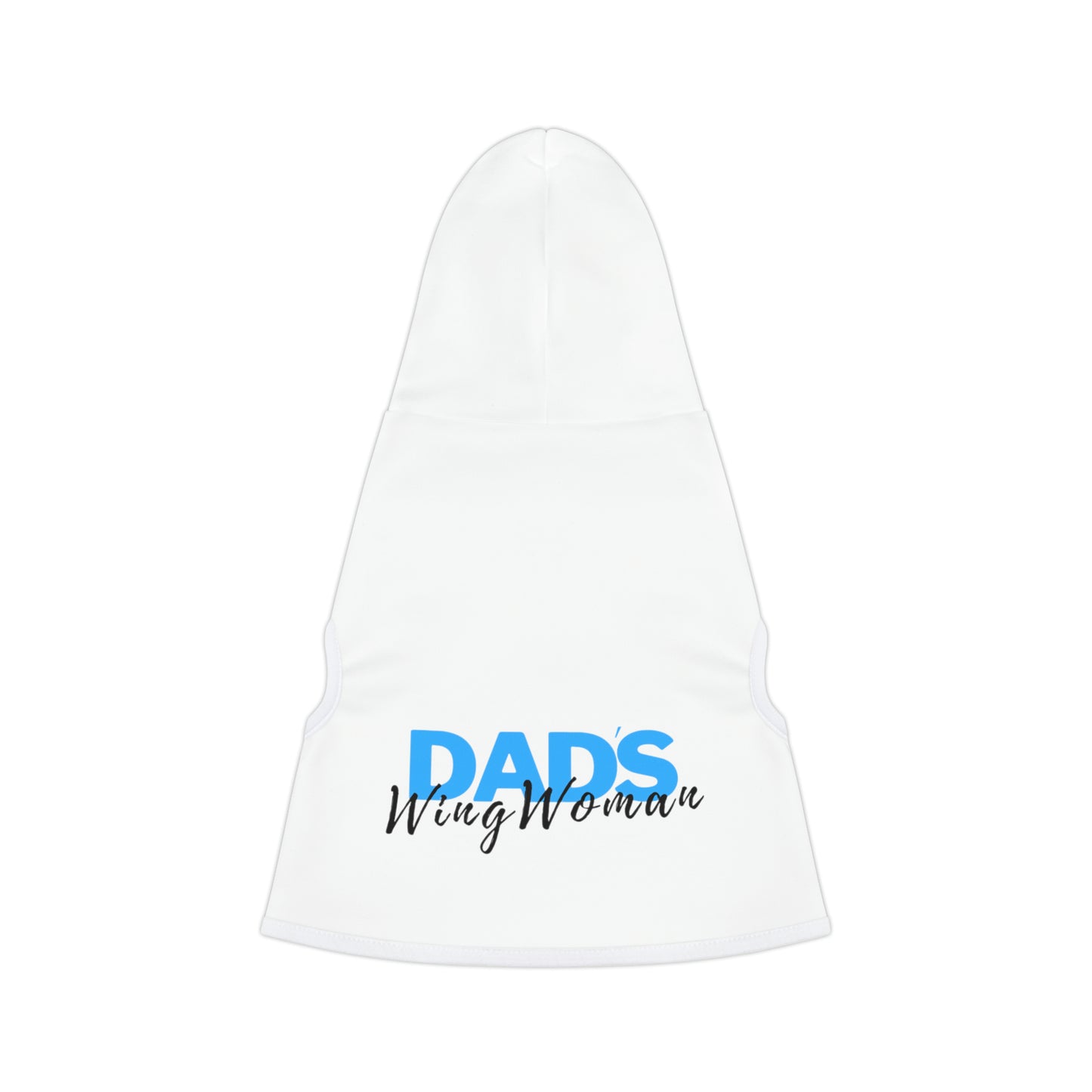 Dad's Wing Woman Dog Hoodie