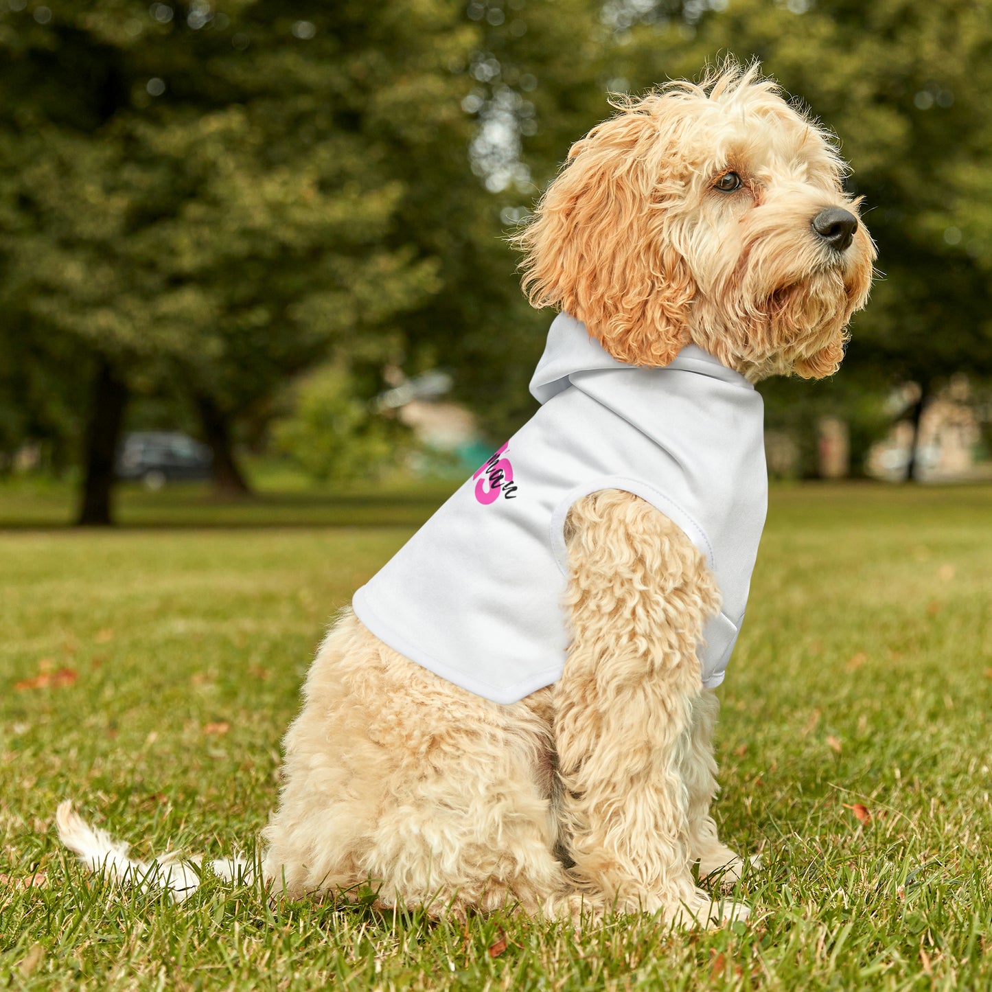 Mom's Wing Woman Dog Hoodie