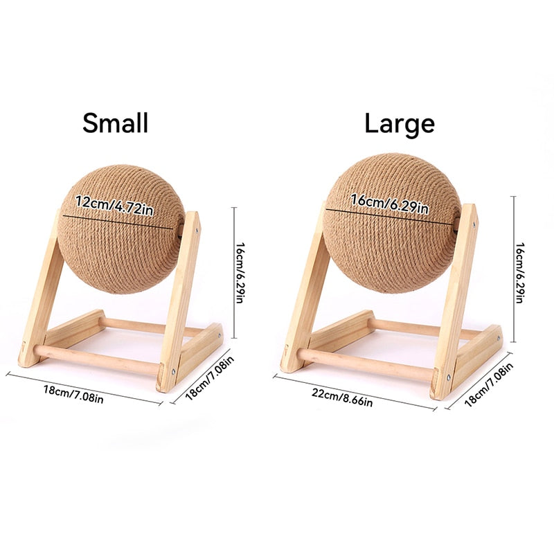 Cat Scratcher Ball Toy