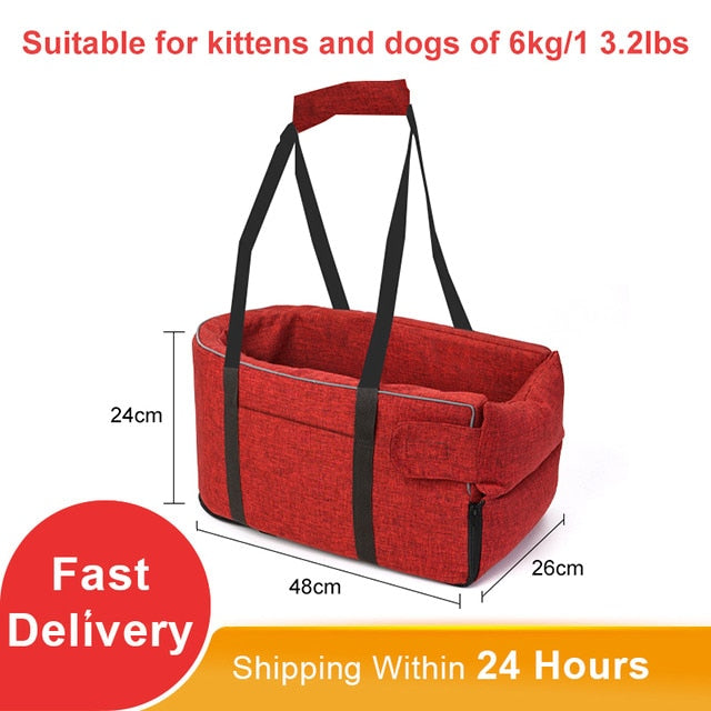 Portable Car Pet Bed