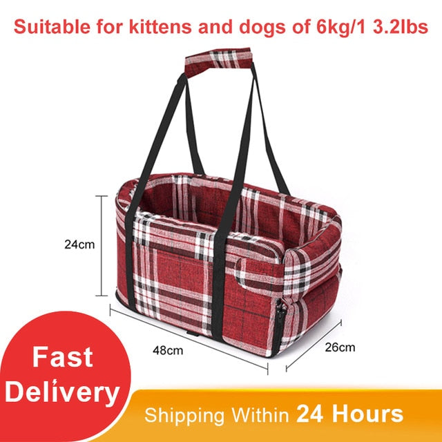 Portable Car Pet Bed