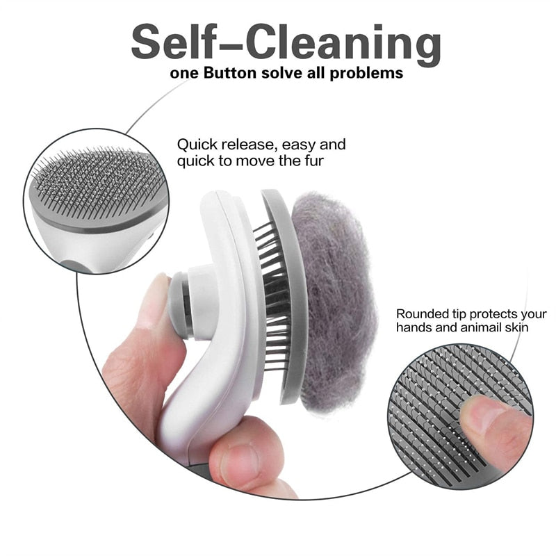 Stainless Steel Pet Comb