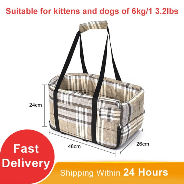 Portable Car Pet Bed