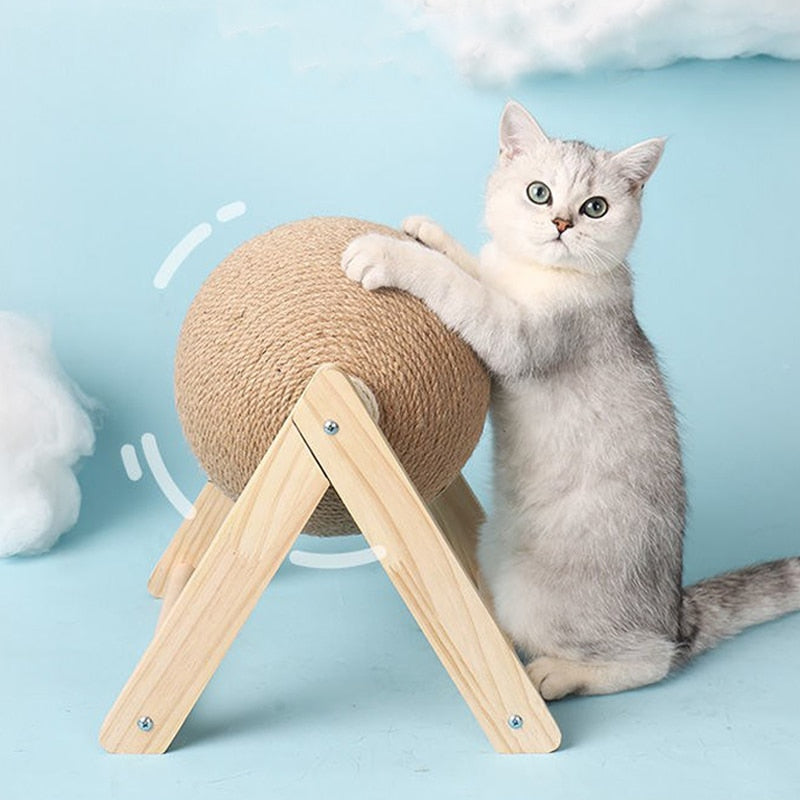 Cat Scratcher Ball Toy